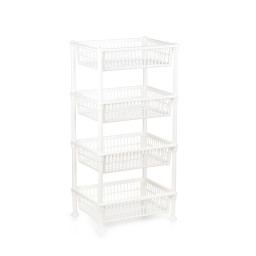 4-layer storage rack "Smart" -  assorted