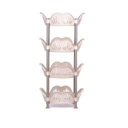 4-layer storage rack "Style" -  assorted