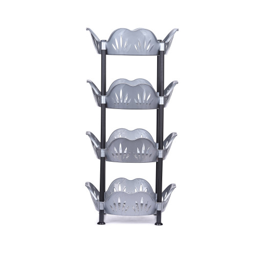 4-layer storage rack "Style" -  assorted