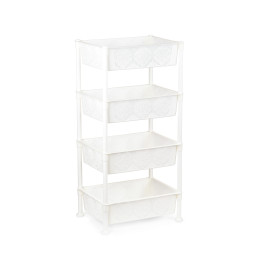 4-layer storage rack "Lace smart" - assorted