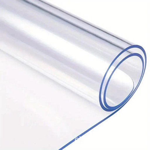 PVC roll transparent 60 cm